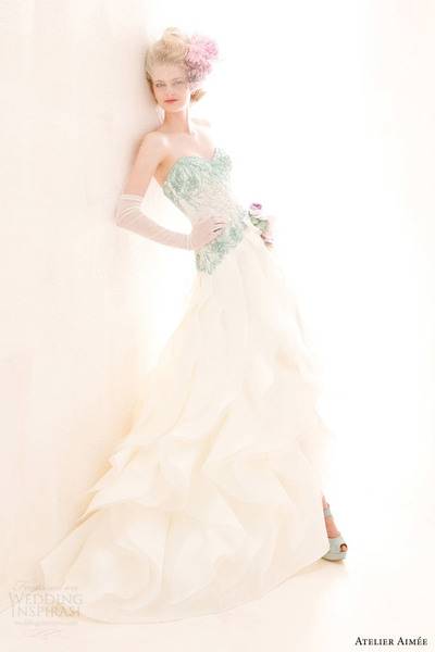 atelier-aimee-2014-marianna-strapless-ball-gown-tiffany-green-accent-bodice