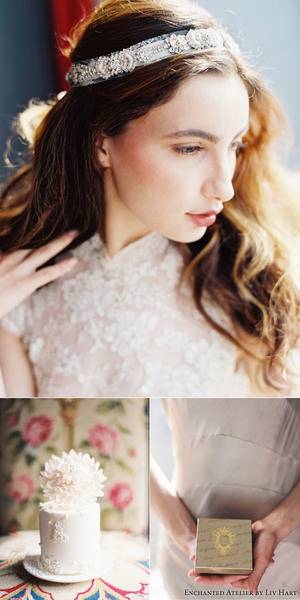 enchanted-atelier-bridal-2015-accessories-by-liz-hart-cake-by-maggie-austin-cakes