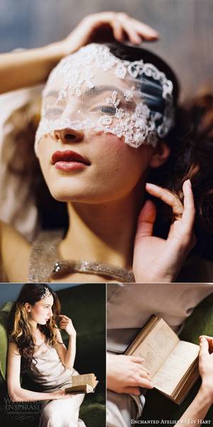 enchanted-atelier-liv-hart-2015-bridal-accessories-veil-lace-mask-hairpiece
