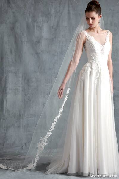 modern-trousseau-bridal-spring-2015-faith-sleeveless-gown-illusion-neckline-faith-veil