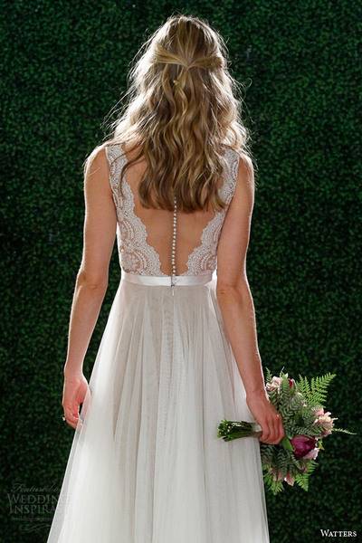 watters-spring-2015-bridal-sleeveless-wedding-dress-style-6049b-santina-illusion-back-view
