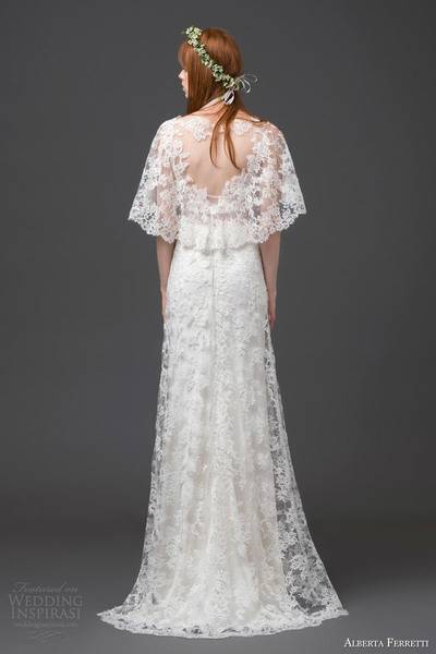 alberta-ferretti-bridal-2015-lace-wedding-dress-flutter-sleeves-antares-back-view