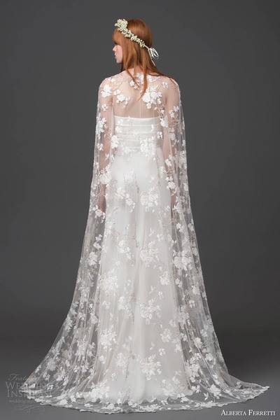 alberta-ferretti-bridal-2015-strapless-wedding-dress-lace-cape-altair-back-view-train