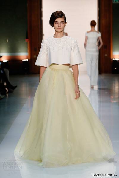 georges-hobeika-couture-spring-2014-pale-yellow-half-sleee-beaded-top