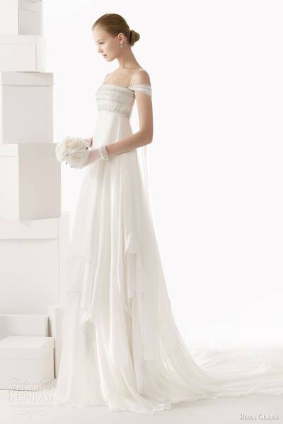 rosa-clara-wedding-dresses-2014-bridal-celia-empire-waist-beaded-bodice-sleeves-straps