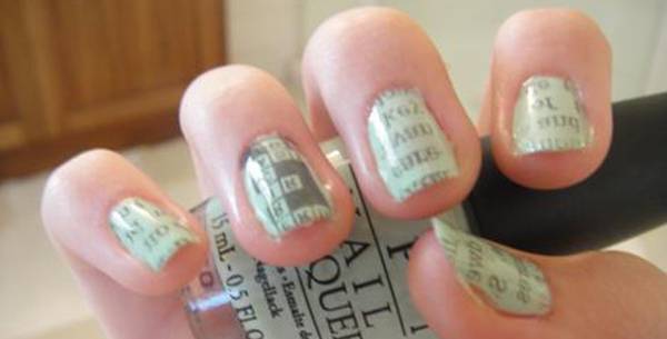 Прочитајте ги вестите на вашите нокти:)