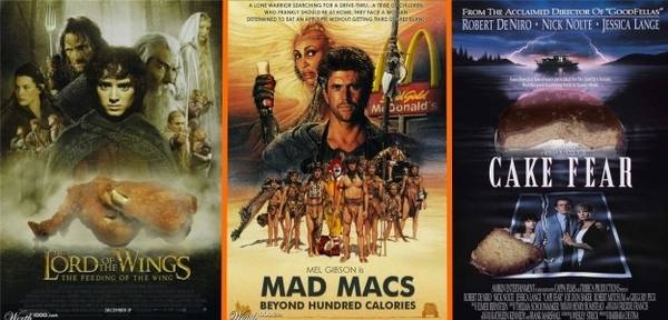 Кога филмските плакати стануваат реклама за храна