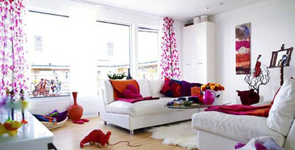 Боите и расположението во домот