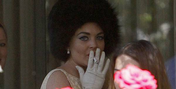 Линдзи Лохан се трансформираше во Елизабет Тејлор