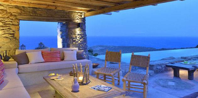 Импозантна вила на островот Миконос