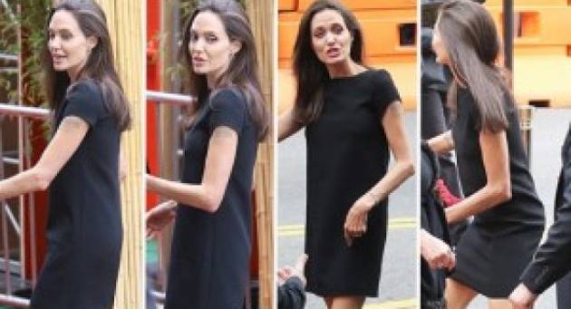 Анџелина Џоли загрижувачки слаба!