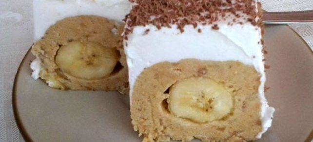 Без печење: Скриени банани со плазма и ореви