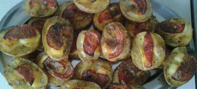 Печени компири со кашкавал и шунка