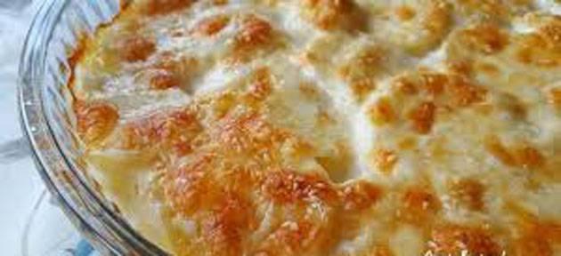 Турски специјалитет : Запечен компир со јогурт