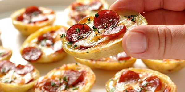 Печени пица компири