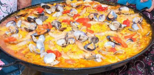 Паеља, баш како во Валенсија