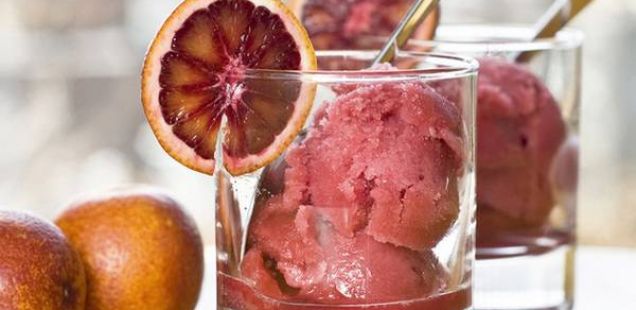 Шербет од црвен портокал