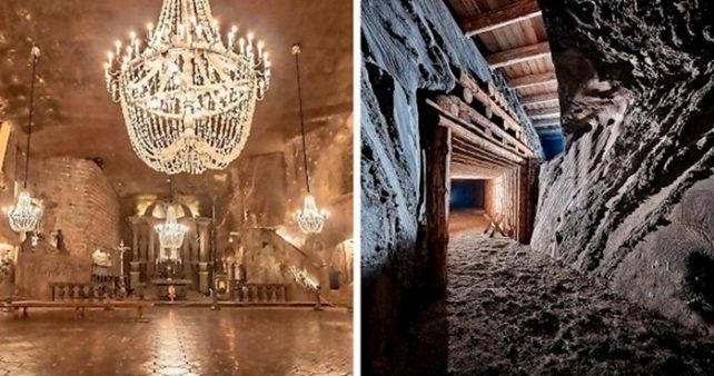 Во Полска, постои рудник за сол со подземни езера и простории што ќе ве воодушеват со својот изглед